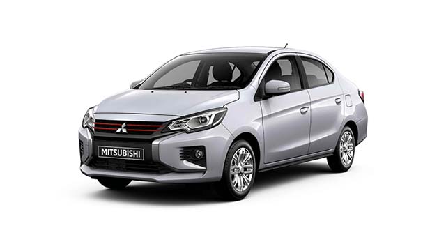 Monthly car rental Dubai | Mitsubishi Attrage 2022