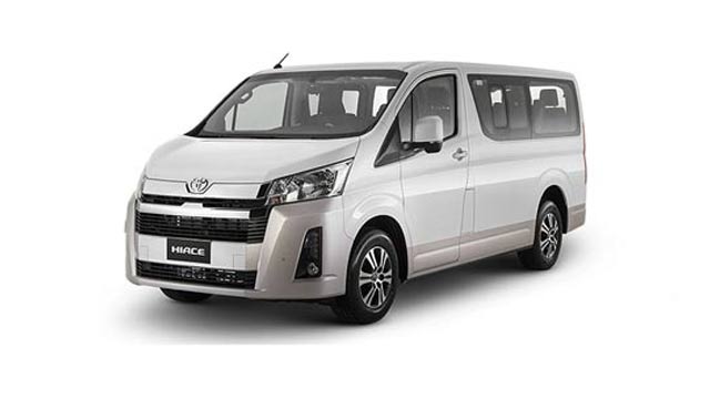Monthly car rental Dubai | Toyota Hiace 2019