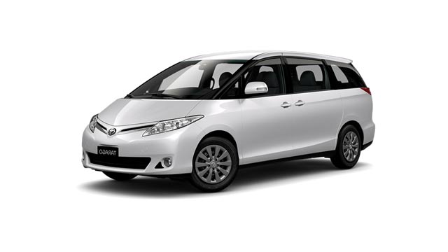 Monthly car rental Dubai | Toyota Previa 2019